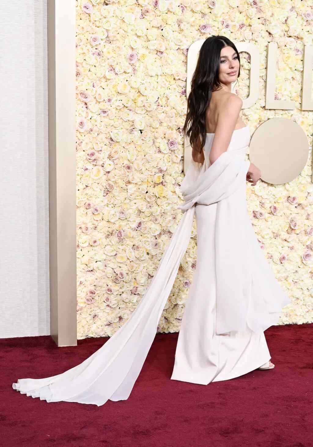 Camila Morrone look from Global Awards 2024