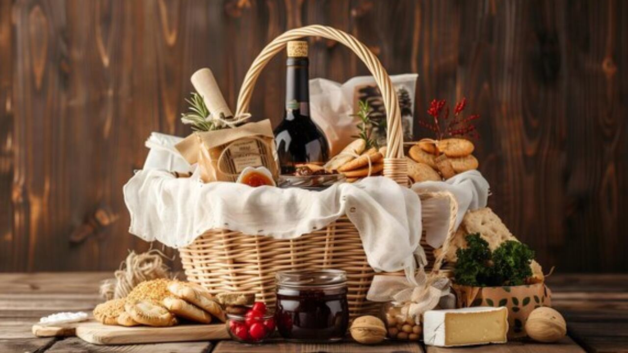 Exquisite gourmet gift basket for discerning taste