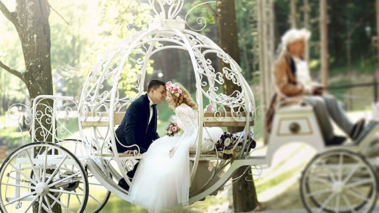 Fairytale wedding with enchanted touches