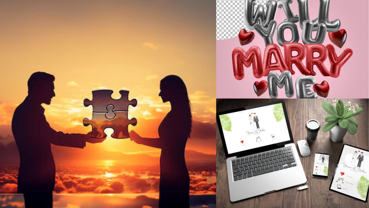 Fun wedding proposal idea