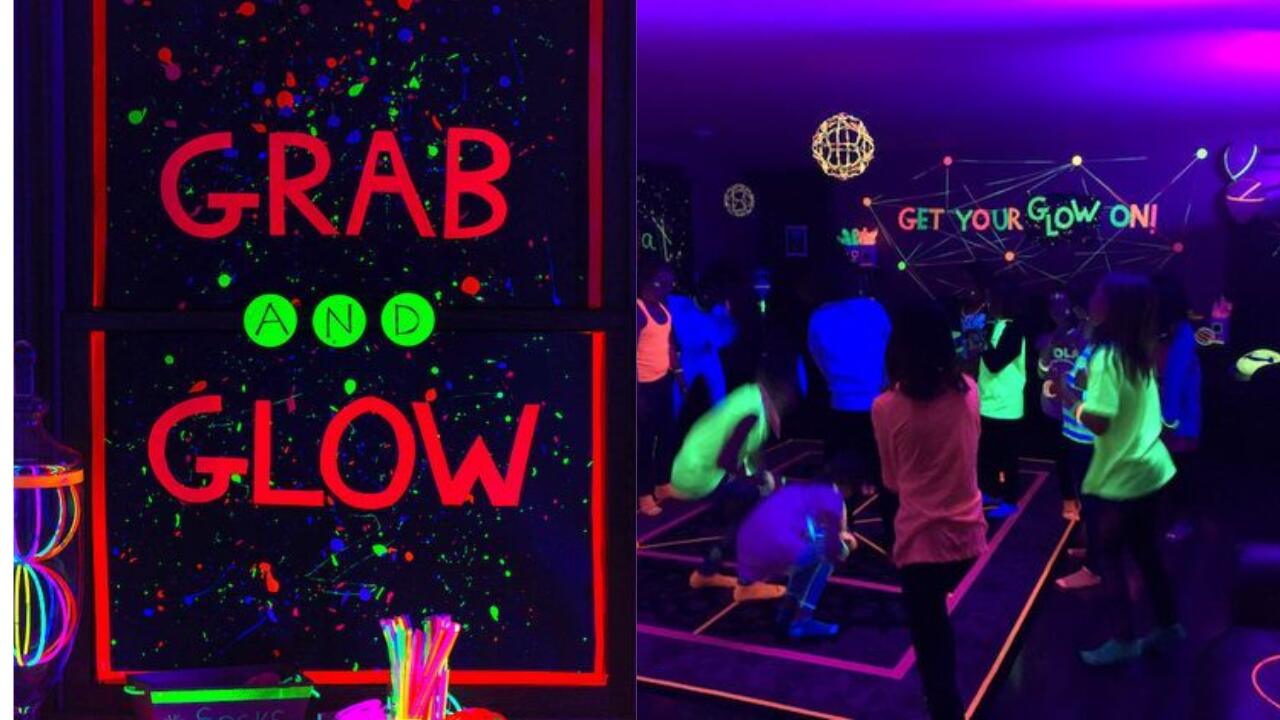 Glow-In-The-Dark Party Theme