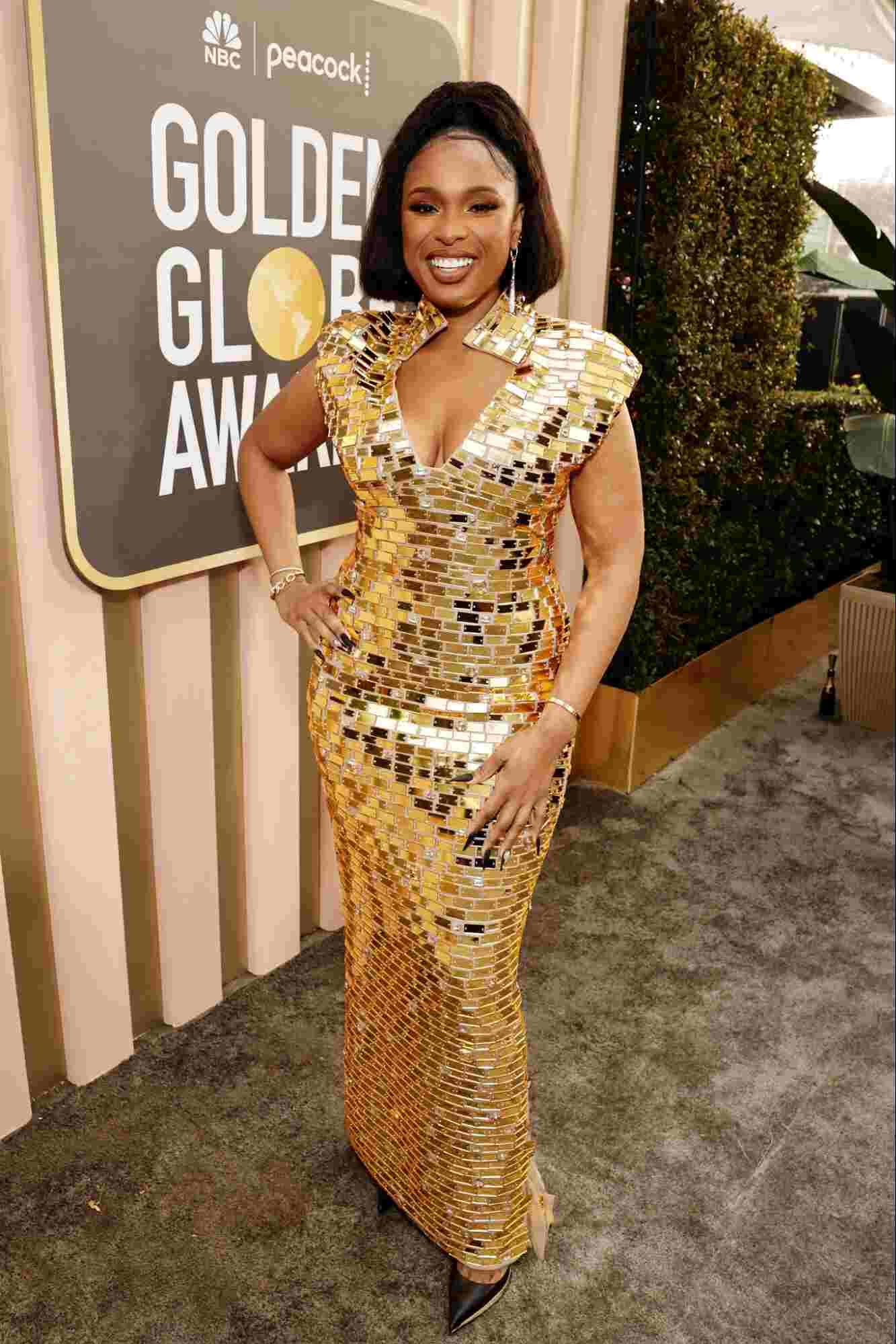 Jennifer Hudson look from Global Awards 2023