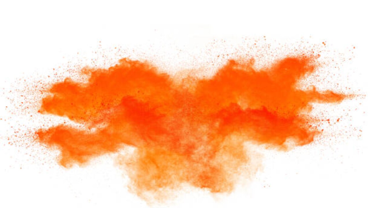 Orange color from Vibgyor