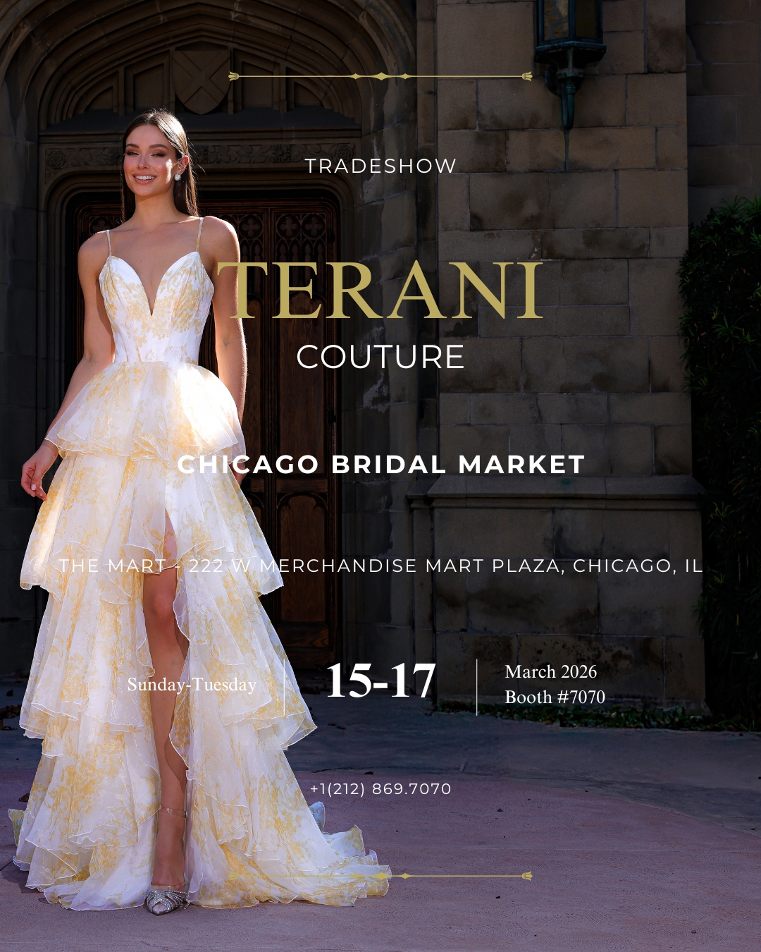 chicago bridal market 2026 terani couture