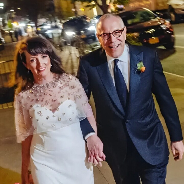 VIRGINIA MCENERNEY with his wife
