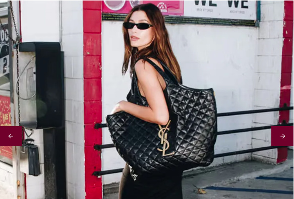 Women having Tote Bag on her Shoulder