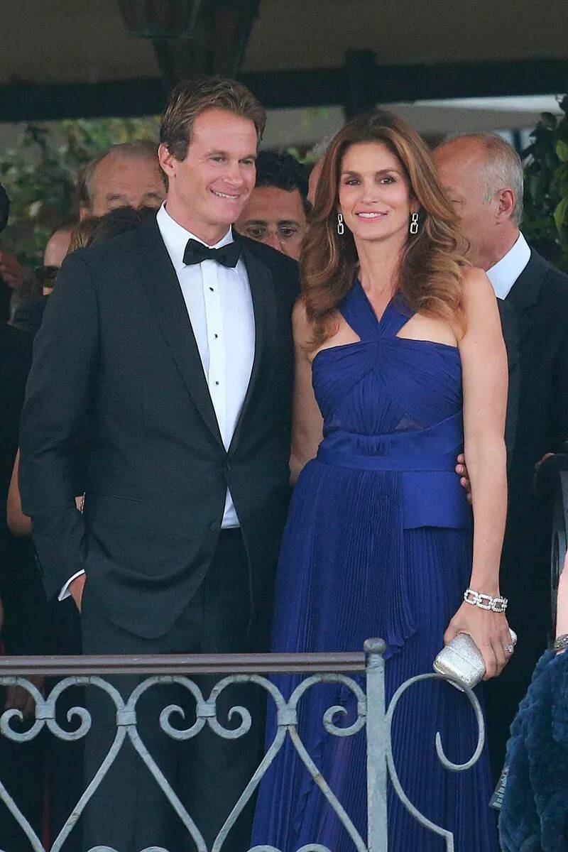 A pic of Cindy Crawford and her husband Rande Gerber